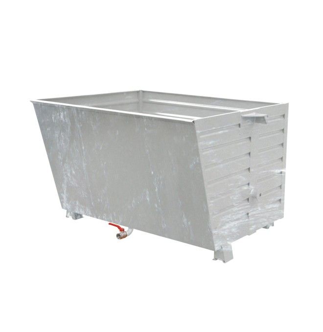 Tilting Container-- Bucket stacker, hot galvanized