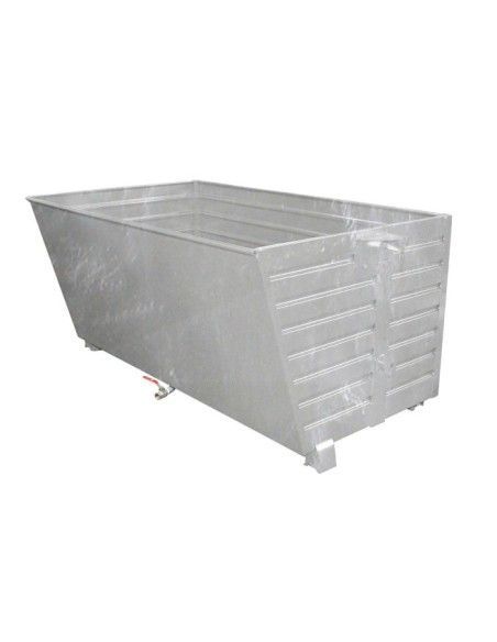 Tilting Container-- Bucket stacker, hot galvanized