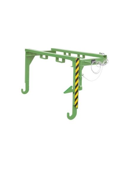 Bacs Basculants--Travelling pour empilable, peint, vert