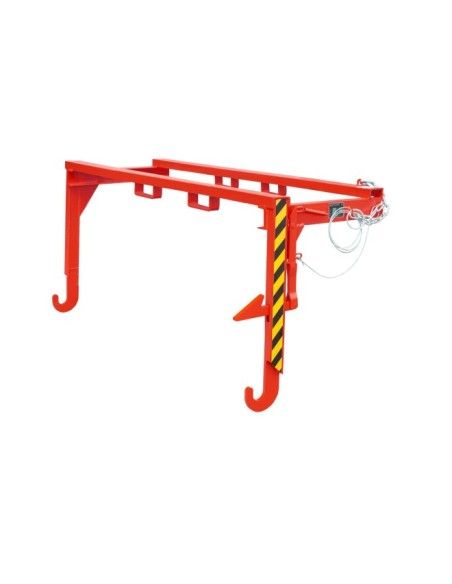 Tilting Container--Travelling for stackable dumplings, painted, red fire
