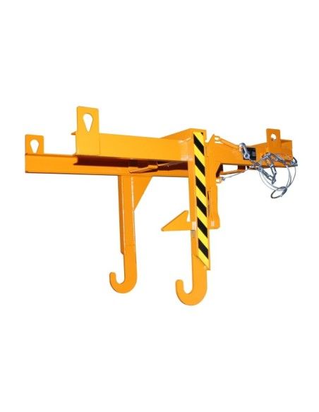 Kippbehälter--Traveling für stapelbare Knödel, lackiert, orange gelb