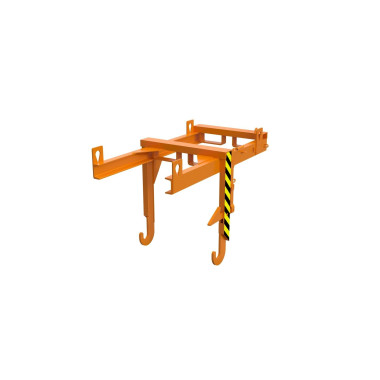 Tilting Container--Travelling for stackable dumplings, painted, orange yellow 2
