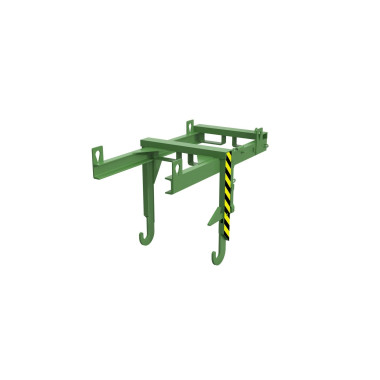 Contenitore Ribaltabile--Travelling per impilabile, dipinto, verde 2