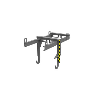 Tilting Container--Travelling for stackable dumplings, painted, gray mouse 2
