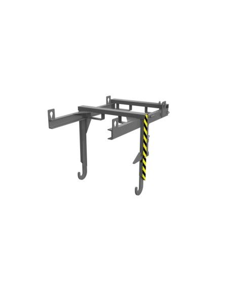 Tilting Container--Travelling for stackable dumplings, painted, gray mouse