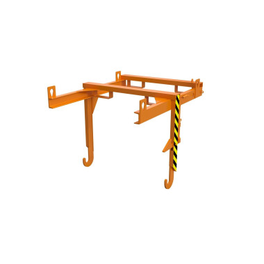 Tilting Container--Travelling for stackable dumplings, painted, orange yellow 2