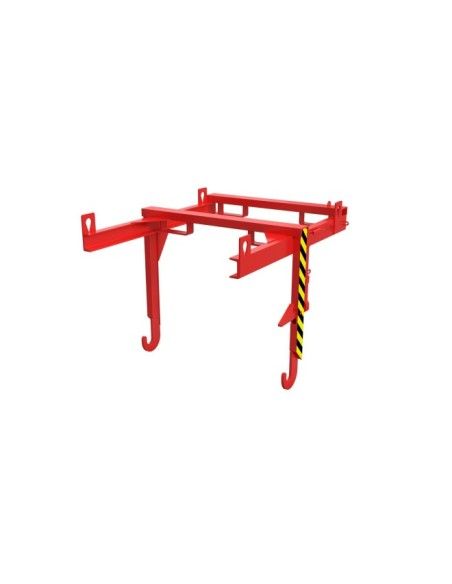 Tilting Container--Travelling for stackable dumplings, painted, red fire