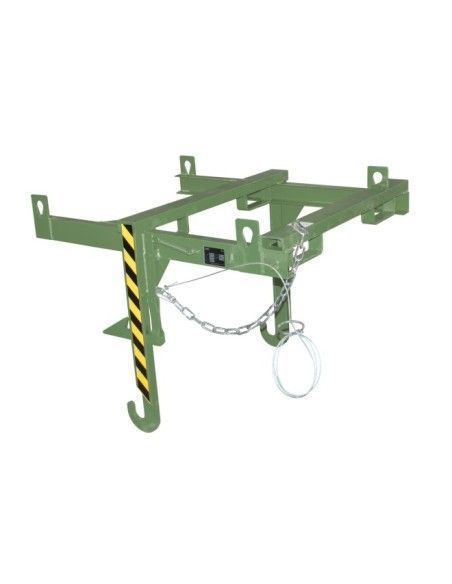 Bacs Basculants--Travelling pour empilable, peint, vert