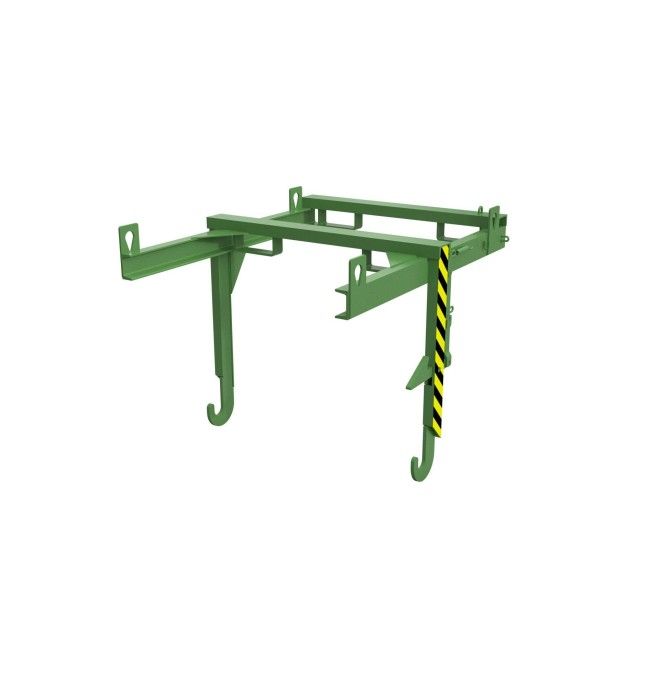 Bacs Basculants--Travelling pour empilable, peint, vert