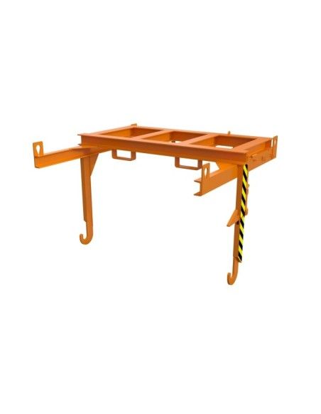 Tilting Container--Travelling for stackable dumplings, painted, orange yellow