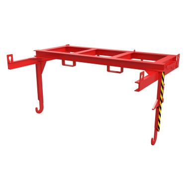 Tilting Container--Travelling for stackable dumplings, painted, red fire