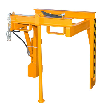 Tilting Container--Travelling for stackable dumplings, painted, orange yellow