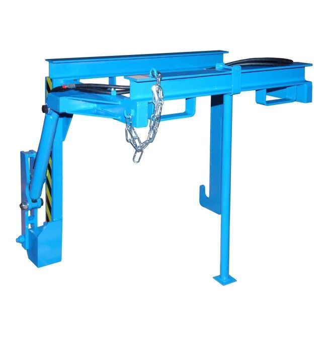 Tilting Container--Travelling for stackable, painted, light blue