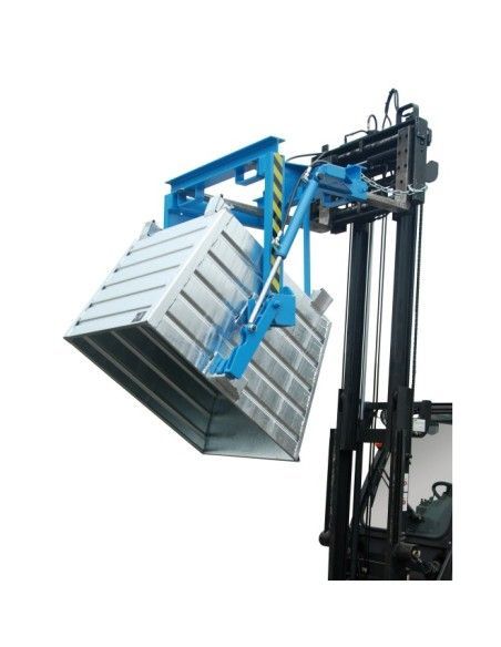 Travesaño para volquetes apilables, pintado, rojo fuego