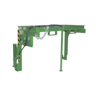 Bacs Basculants--Travelling pour empilable, peint, vert