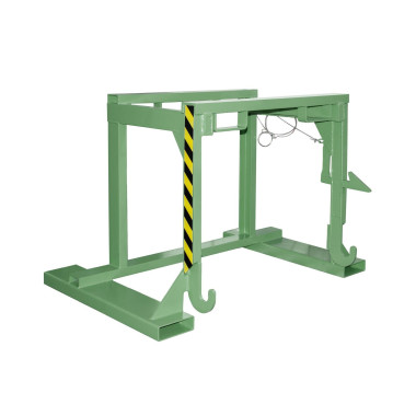 Bacs Basculants--Travelling pour empilable, peint, vert