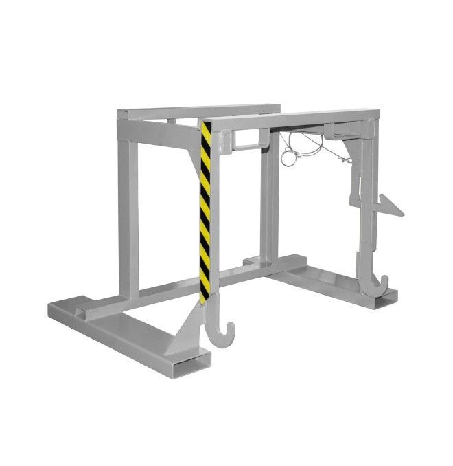Tilting Container--Travelling for stackable dumplings, painted, gray mouse
