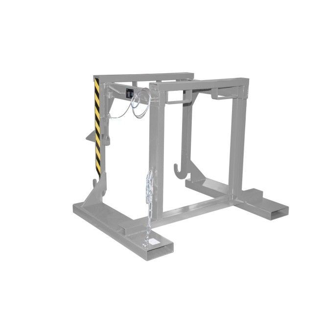 Tilting Container--Travelling for stackable dumplings, painted, gray mouse