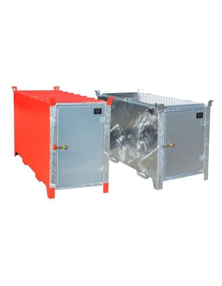 Hazardous material cabinets--Class tube box, hot galvanized