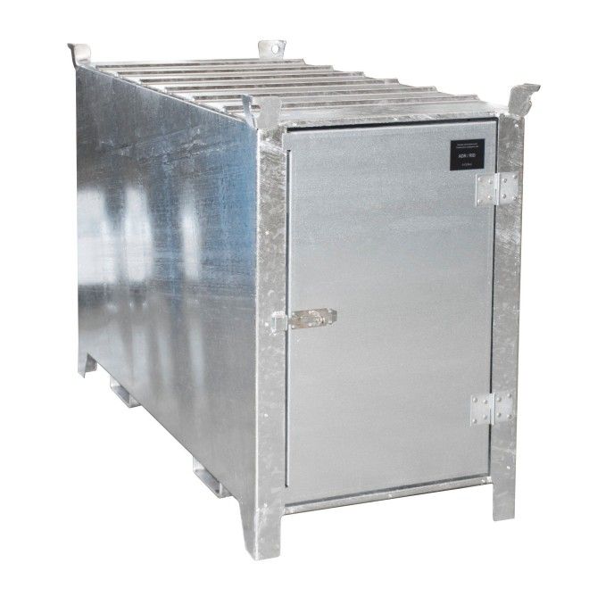 Hazardous material cabinets--Class tube box, hot galvanized