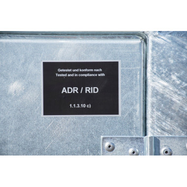 Caja de tubos fluorescentes, galvanizada en caliente 2