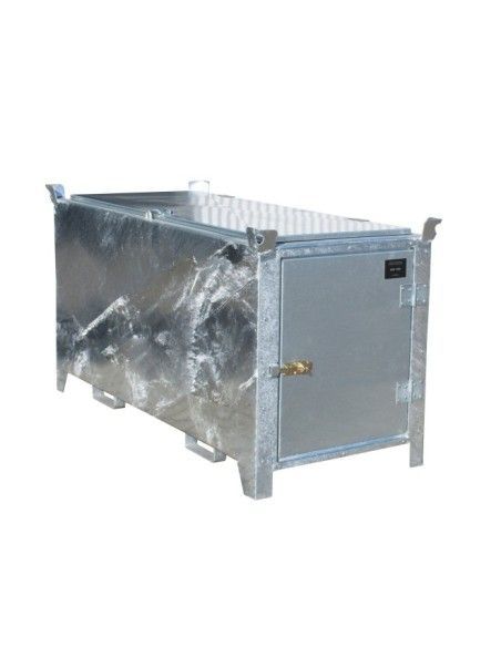 Armários para materiais perigosos-Caixa de tubo de fecho, galvanizado a quente