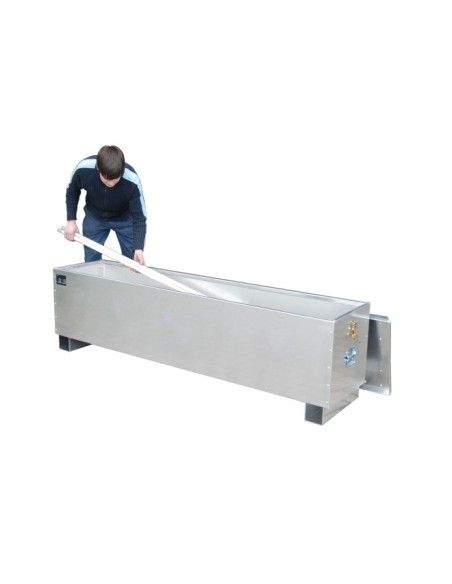 Hazardous material cabinets-- Fluorescent tube box, aluminum