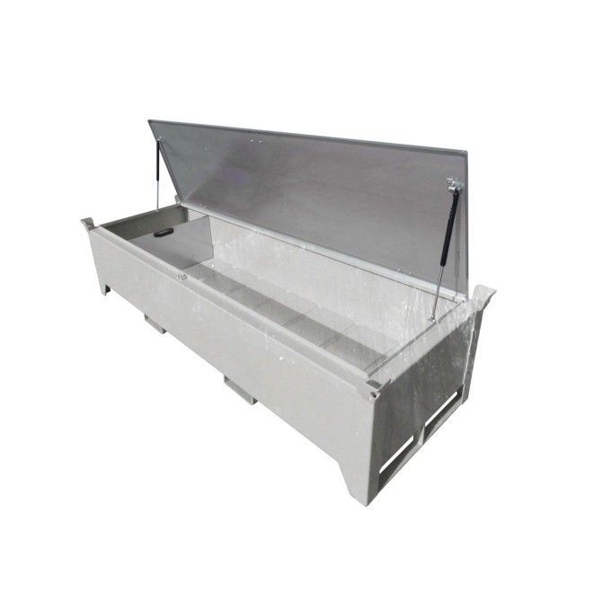 Hazardous material cabinets--Caja for fluorescent tubes, hot galvanized