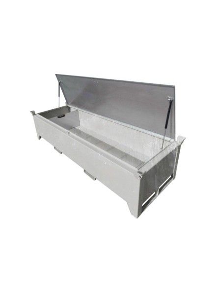 Armoires pour matières dangereuses--Caja pour tubes fluorescents, galvanisé chaud