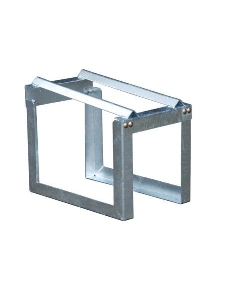 Plastic and Sheet Metal Drum--Support drum, hot galvanized