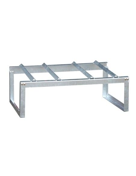 Plastic and Sheet Metal Drum-Drum holder, hot galvanized