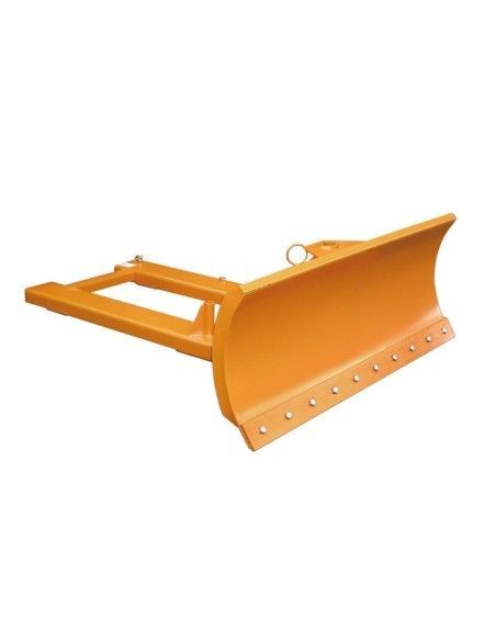Sweepers and Brushes--Snowdozer, painted, orange yellow