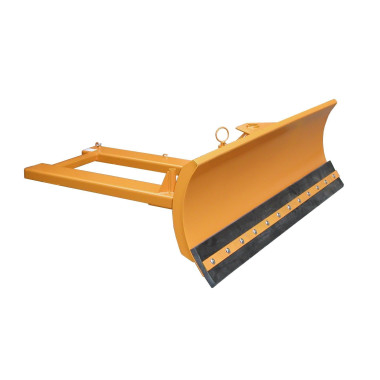 Balayeuses et Brosses--Snowdozer, peint, jaune orange