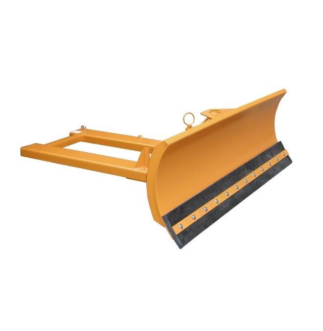Varredores e Escovas--Snowdozer, pintado, amarelo laranja