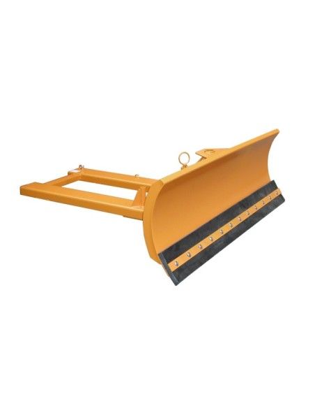 Spazzatrici e Spazzole--Snowdozer, dipinto, Arancione Giallo
