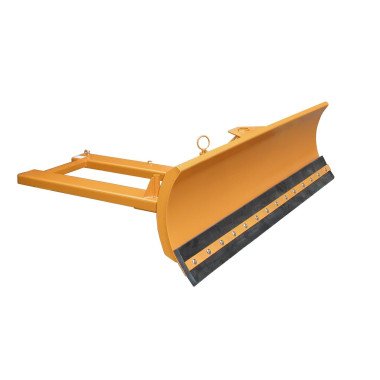 Spazzatrici e Spazzole--Snowdozer, dipinto, Arancione Giallo