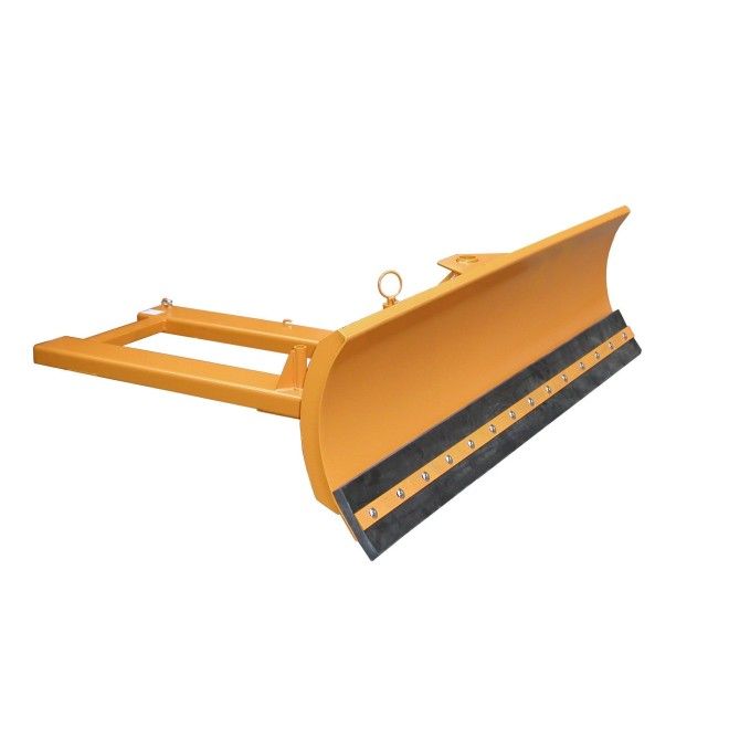 Balayeuses et Brosses--Snowdozer, peint, jaune orange