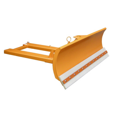 Sweepers and Brushes--Snowdozer, painted, orange yellow