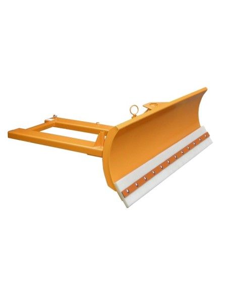 Sweepers and Brushes--Snowdozer, painted, orange yellow