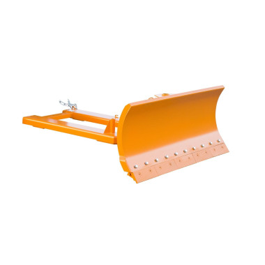 Spazzatrici e Spazzole--Snowdozer, dipinto, Arancione Giallo
