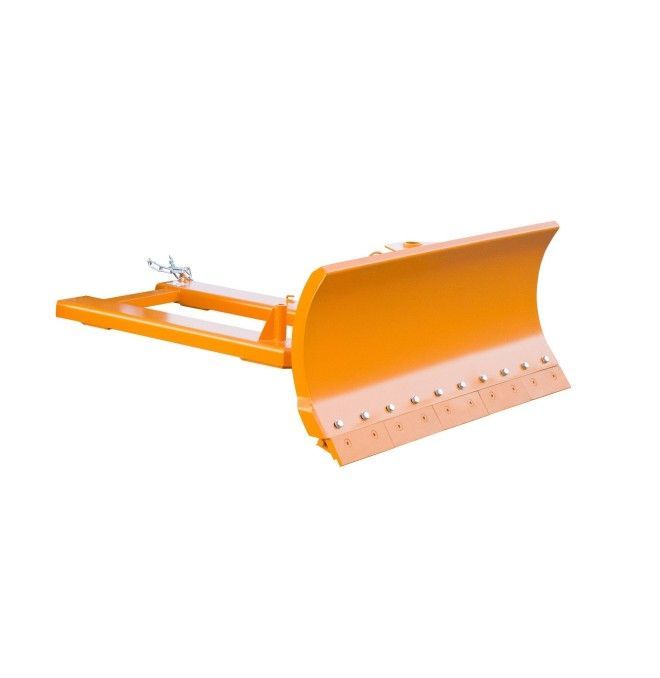 Balayeuses et Brosses--Snowdozer, peint, jaune orange