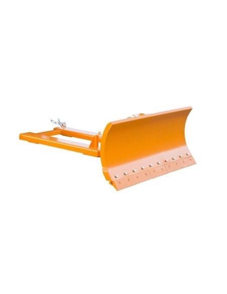 Varredores e Escovas--Snowdozer, pintado, amarelo laranja