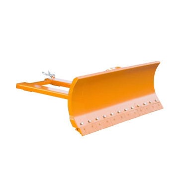 Spazzatrici e Spazzole--Snowdozer, dipinto, Arancione Giallo