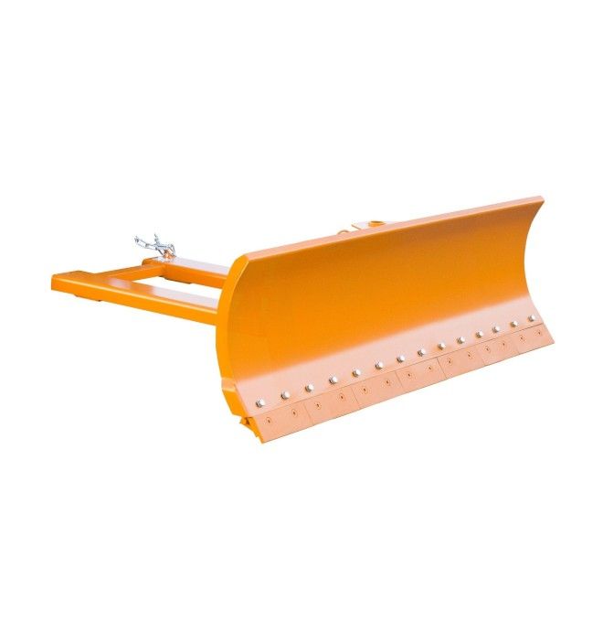 Balayeuses et Brosses--Snowdozer, peint, jaune orange