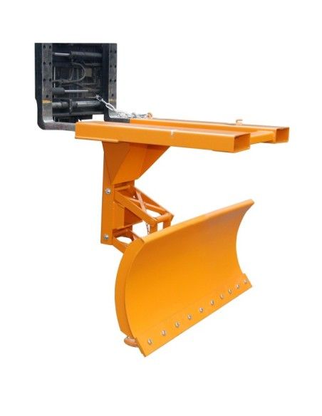 Spazzatrici e Spazzole--Spazzaneve, dipinto, giallo arancio