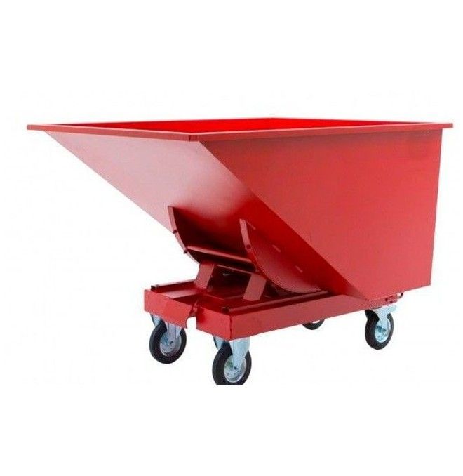 Bacs Basculants--Bac Basculant cadre 1030L avec roues