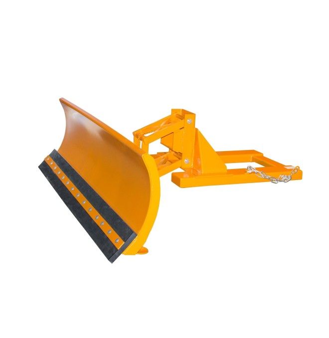 Spazzatrici e Spazzole--Spazzaneve, dipinto, giallo arancio