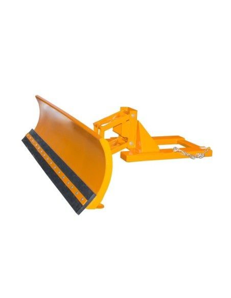 Quitanieves, pintado, amarillo naranja