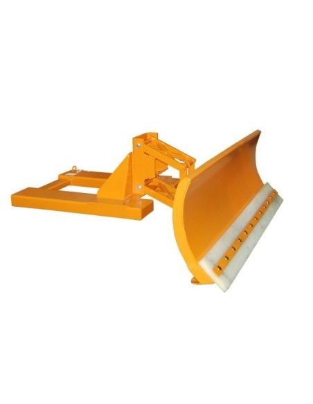 Sweepers and Brushes--Snow Plows, painted, Orange yellow