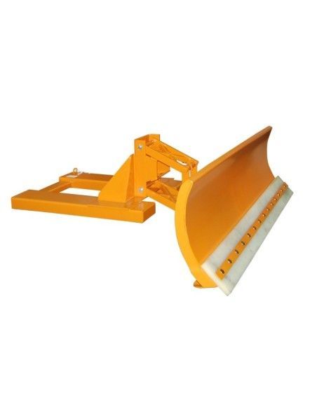 Spazzatrici e Spazzole--Spazzaneve, dipinto, giallo arancio